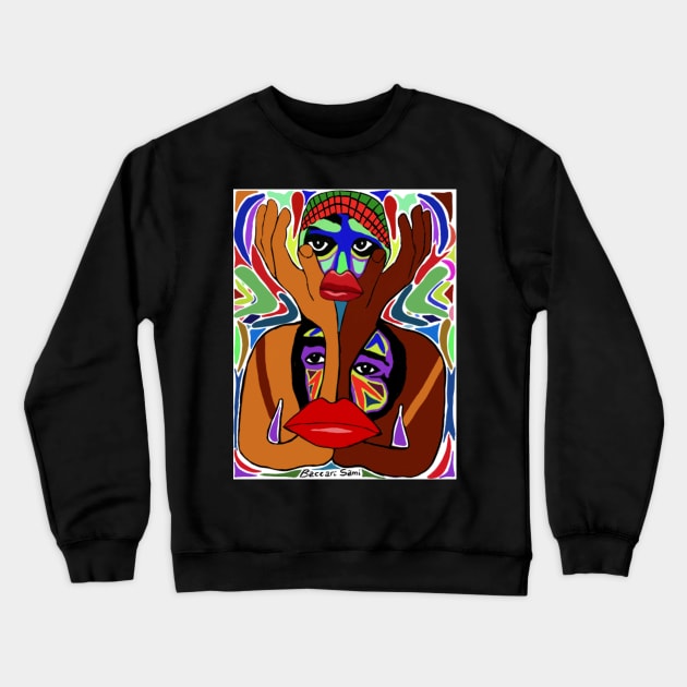 Silent & colors Crewneck Sweatshirt by SaBa Store